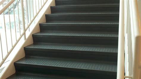 Raised Design Rubber Tread Our Line Of Pvc Free Rubber Stair Treads Is