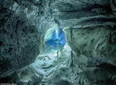 Daring Scuba Diver Captures Breathtaking Labyrinth Of Underwater Caves