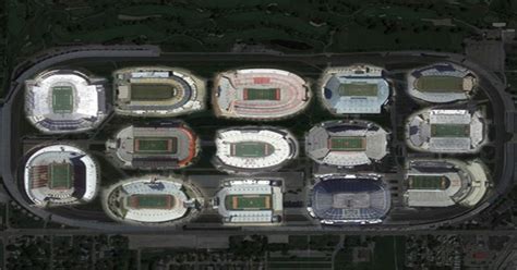 Look Heres How Many Football Stadiums Fit Inside The Indianapolis