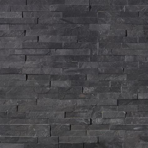 Black Slate Split Face Tiles 550x150 Stone Paving Direct