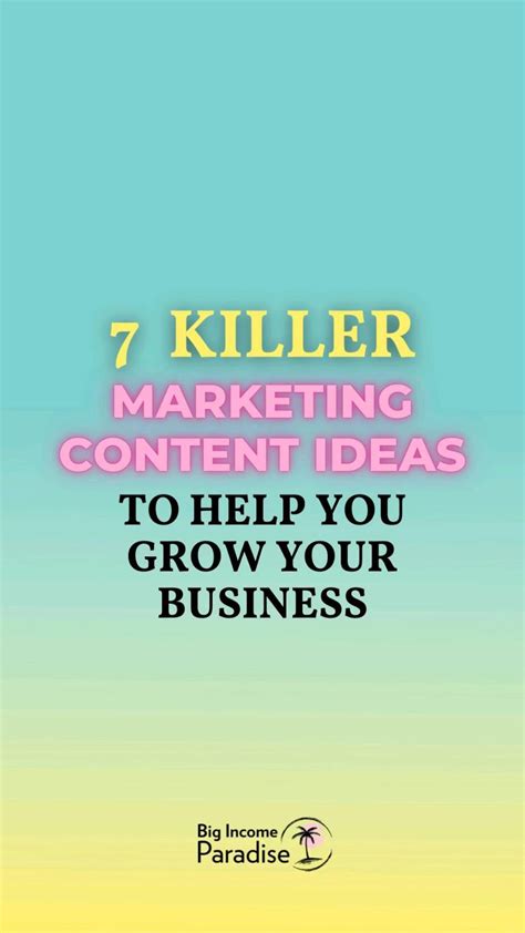 7 Marketing Content Ideas To Help You Grow Your Small Business Content