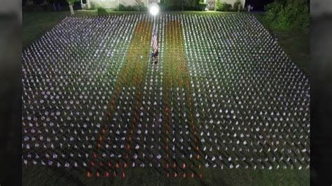 Stanford Ny Creates Huge Tribute To Those Lost On 911 With 2978
