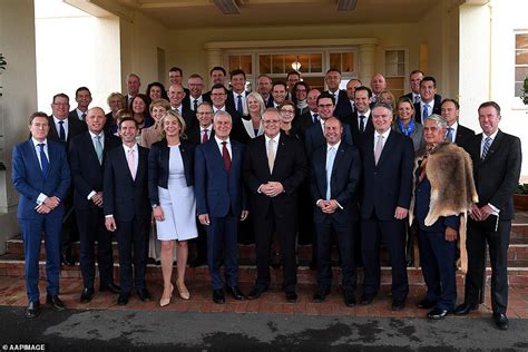 Family, fashion and foreign affairs? Portrait of Scott Morrison and family after he is sworn in ...