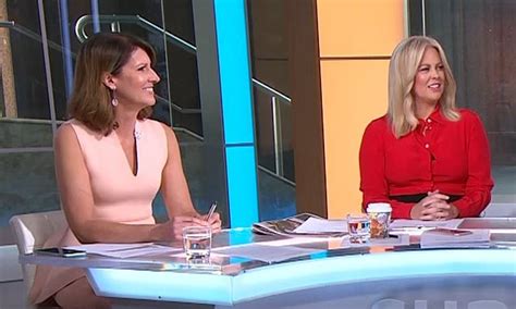Hilarious Wardrobe Gaffe Has Sunrise Co Host Natalie Barr Looking As If She Was Naked On National Tv
