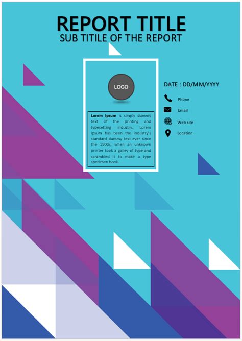 25 inspiring cover letter examples to learn from. Cover Page | Blue Smart cover page template word | COVER PAGES