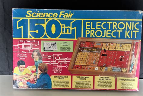 Vintage Radio Shack Science Fair 150 In 1 Electronic Project Kit Tandy