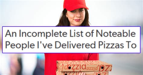 Pizza Delivery Girl Shares Short Stories From Her Weirdest Runs