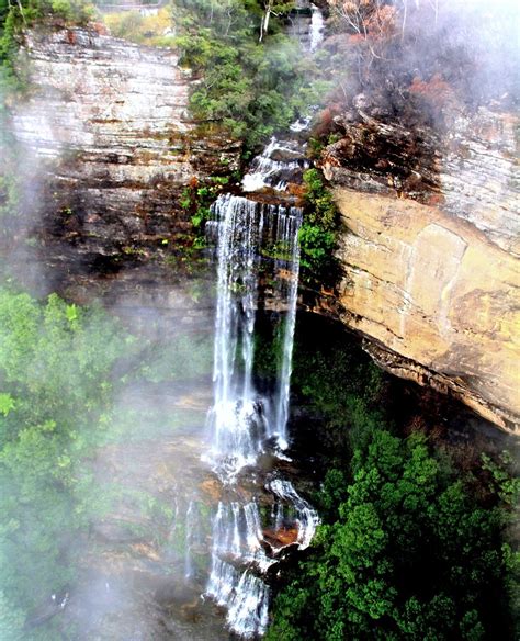 Australia Katoomba Fallsi Was Lucky To See This Waterfall Flickr