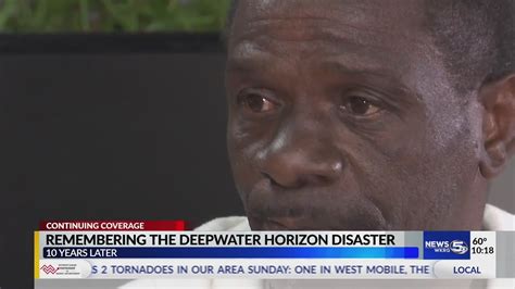Anniversary of Deep Water Horizon explosion; Survivor talks for first