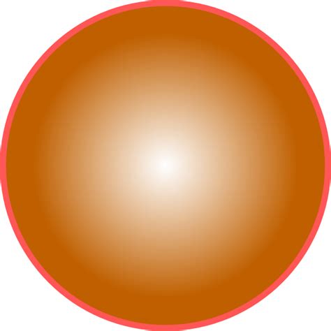 3d Orange Ball Clip Art At Vector Clip Art Online Royalty
