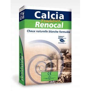 Le choix du ciment, de la chaux ou du colorant se fait. Chaux mélangée (HL 5) RENOCAL - sac 35Kg (CALCIA)
