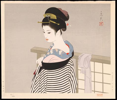 a woman dressed in kimono japanese woodblock printing japanese prints japanese art modern