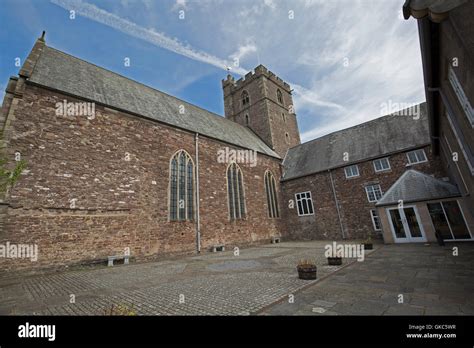 St Marys Priory In Abergavenny Wales Stock Photo Alamy