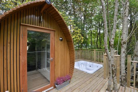 Riverbeds Luxury Wee Lodges With Hot Tubs Ballachulish Glamping Visitscotland