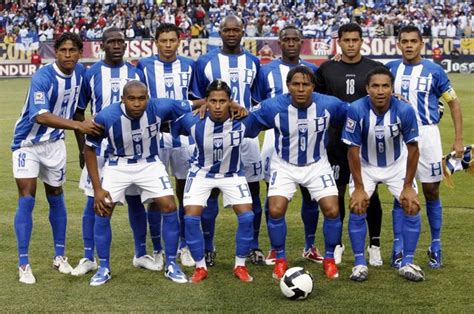 Honduras National Team Pose For A Picture Before Their Match Against