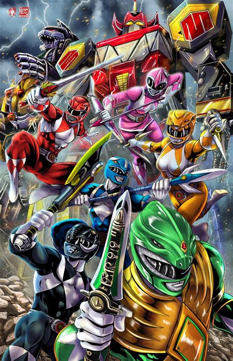 Power Rangers 2017 By Wil Woods On Deviantart Power Rangers Poster