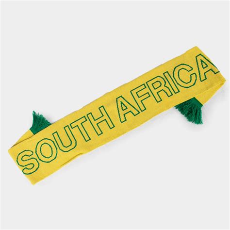SA SCARF YEL/GRN - Tryandscore Sports (Pty) Ltd