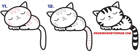 How To Draw A Cat Easy And Cute Howto Techno