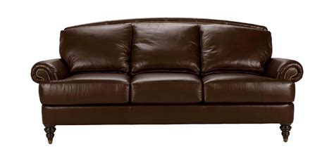 Hyde Leather Sofas Quick Ship Sofas And Loveseats Ethan Allen