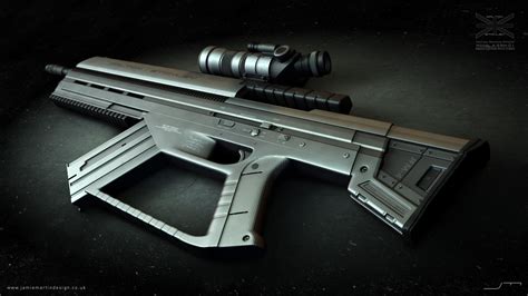 Artstation Asrh C1 Assaultsniper Rifle Hybrid