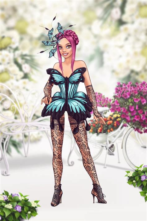 Event Butterflies Lady Popular Girl Fashion Games
