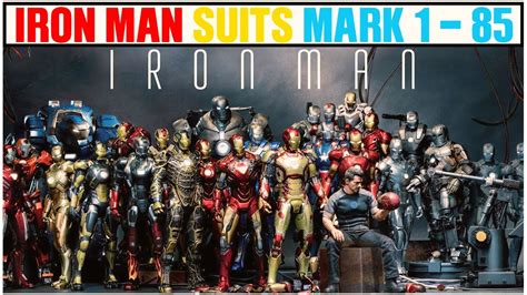 Iron Man All Scene In 4k Video Mark 1 To 85 Iron Man Suit Youtube