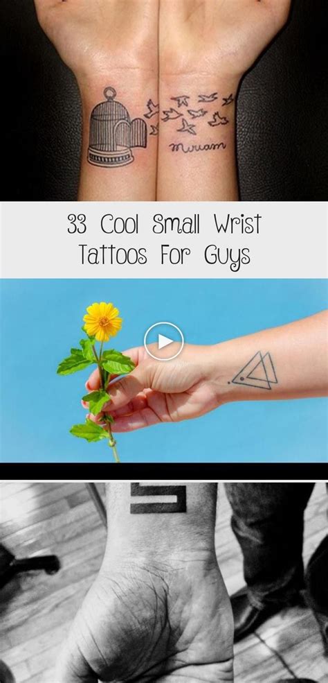 Coole Kleine Pols Tatoeages Voor Jongens Tattoo Bineyy In