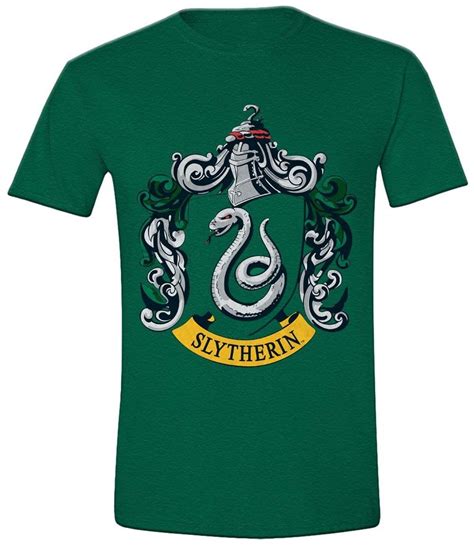 Harry Potter T Shirt Slytherin Crest Grön