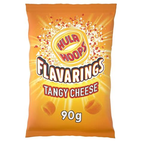Hula Hoops Flavarings Tangy Cheese Ocado