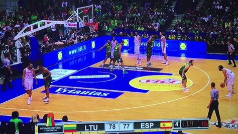 En partidos de juegos olímpicos, la selección de lituania de basquet enfrentó a la de españa 2 veces, incluyendo 0 triunfos y 2 derrotas. España - Lituania AMISTOSO EUROBASKET Últimas jugadas ...