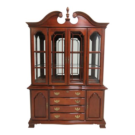 We did not find results for: Lexington Chippendale Cherry Hutch China Cabinet ...