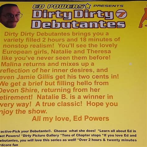 Dvd Pornofilm Dirty Dirty Debutantes 7 202598749 Ostaee