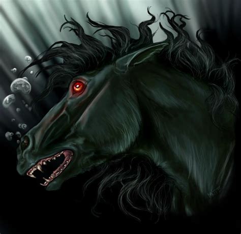 Each Uisge Kelpie Horse Mythical Creatures Fantasy Creatures