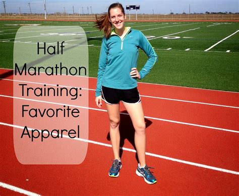 42k runner is the easiest and most successful program for training for your first full marathon. Half Marathon Training: Favorite Apparel | Half marathon ...