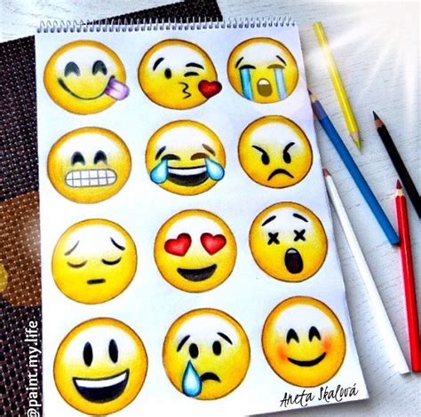 Emoji Drawing A Cool Quick Sketch To Do When Ur Bored Emoji