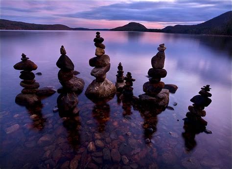 Gathering At Dawn Quabbin Reservoir Ma Nature Pictures Stone