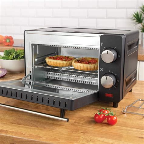 Small Mini Oven Cooker Compact Portable 9 Litre Home Table Top Grill