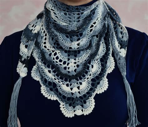 10 easy free crochet lace scarf patterns