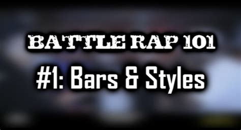 The Strangeverse Battle Rap 101 1 Bars And Styles
