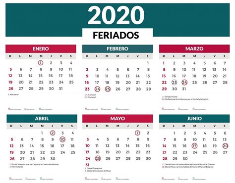 Feriados 2020 En Argentina El Calendario Completo