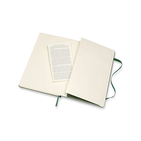 Carnet Moleskine Notebook Large Dotted Myrtle Green Hard Moleskine