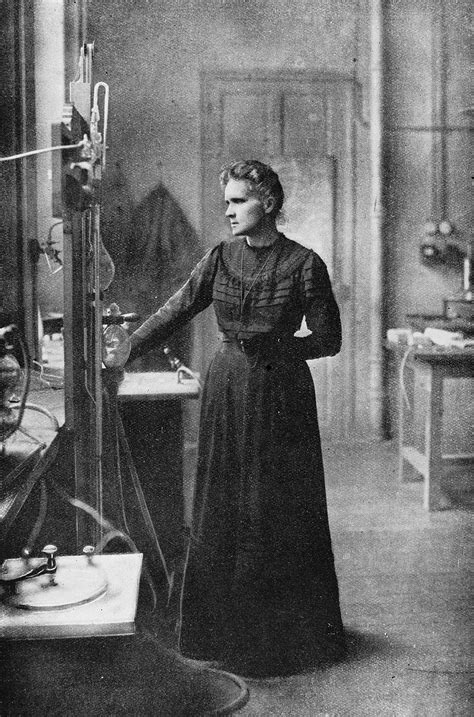 Portrait Of Marie Curie 1867 1934 Polish Chemist Wife Of Pierre