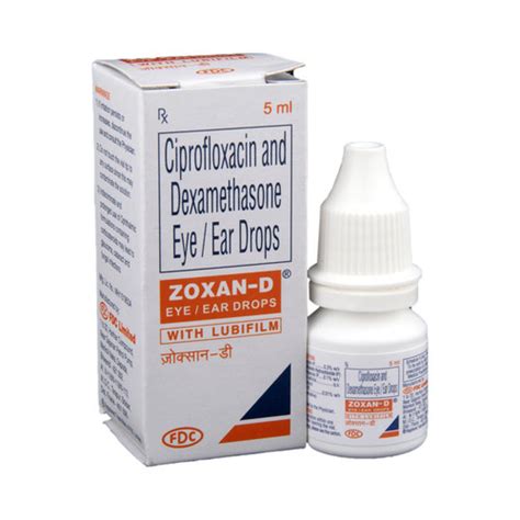 Ciprofloxacin And Dexamethasone Eyeear Drops Age Group Adult At Best