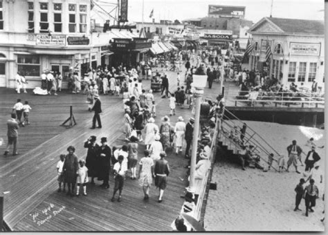 1920s Ocean City Boardwalk Ocean City Boardwalk Atlantic City