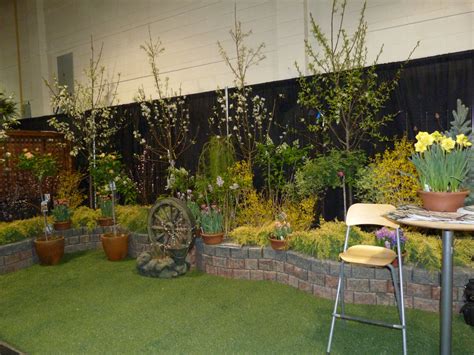 The Flowery Booth From Eagle Lake Nurseries After Set Up At The Calgary