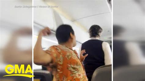 Airline Passenger Arrested For Punching Flight Attendant L Gma Youtube