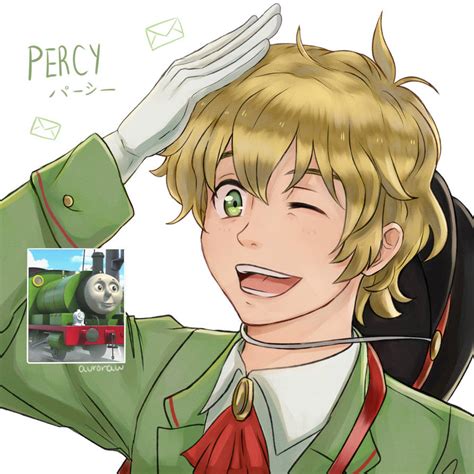 Percy Human Version Thomas And Friends By Edline02 On Deviantart