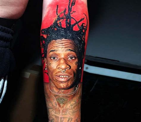 Young Thug Tattoo By Steve Butcher Post 23574 Incredible Tattoos
