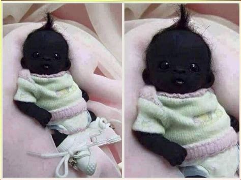 سیاه ترین نوزادی که در قرن 21 متولد شده عکس