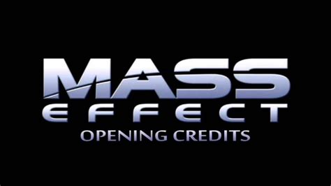Mass Effect Tv Style Opening Credits Youtube
